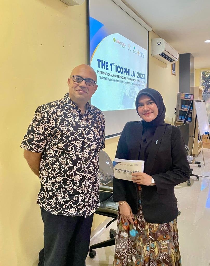 Master of Ceremony at International Conference on Philanthropy in Digital Era (ICOPHILA) 2023